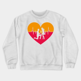 Propose from Love Heartbeat Crewneck Sweatshirt